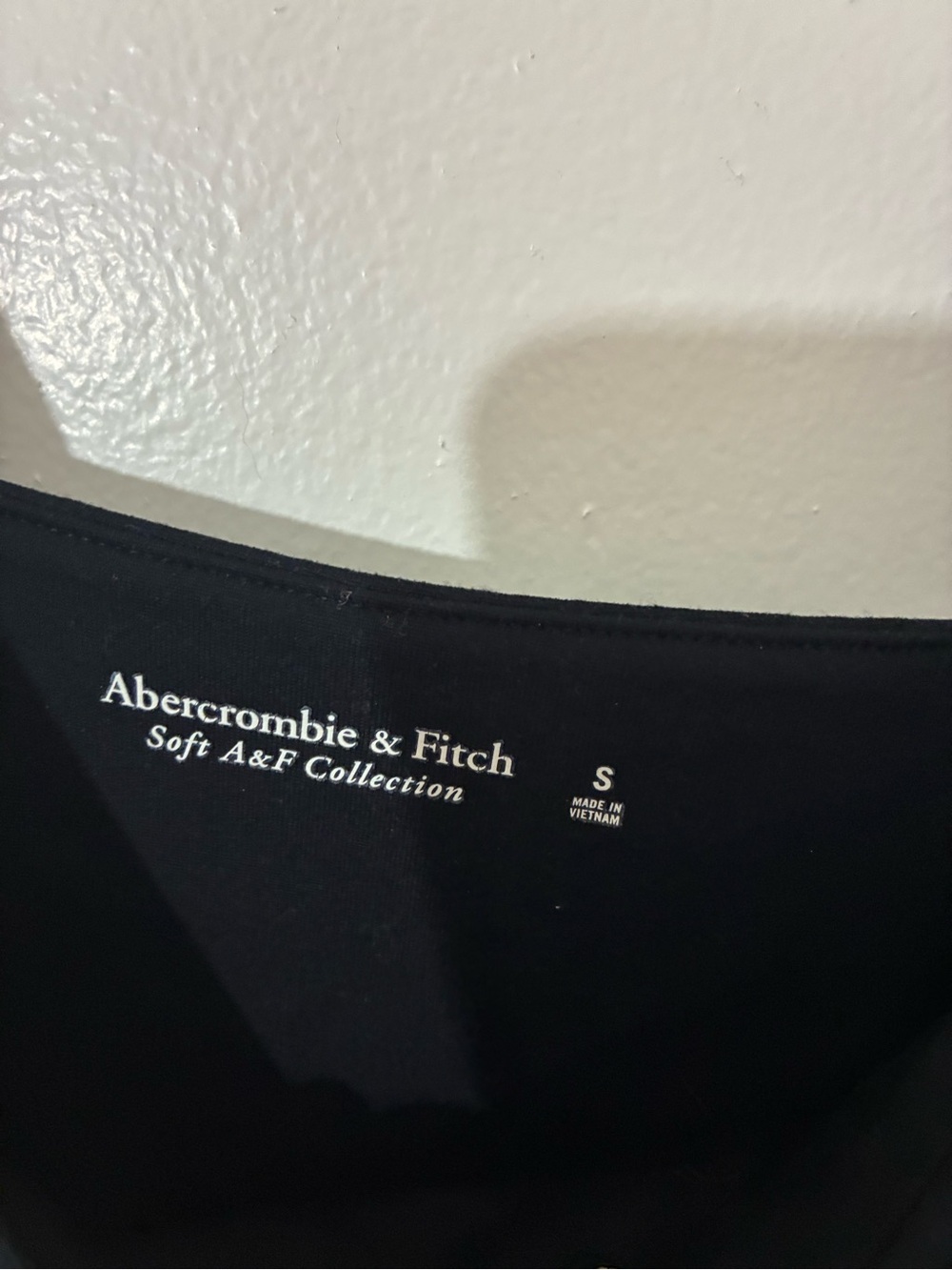 Abercrombie & Fitch Black Scoop Tank Bodysuit Size S - Picture 3 of 4